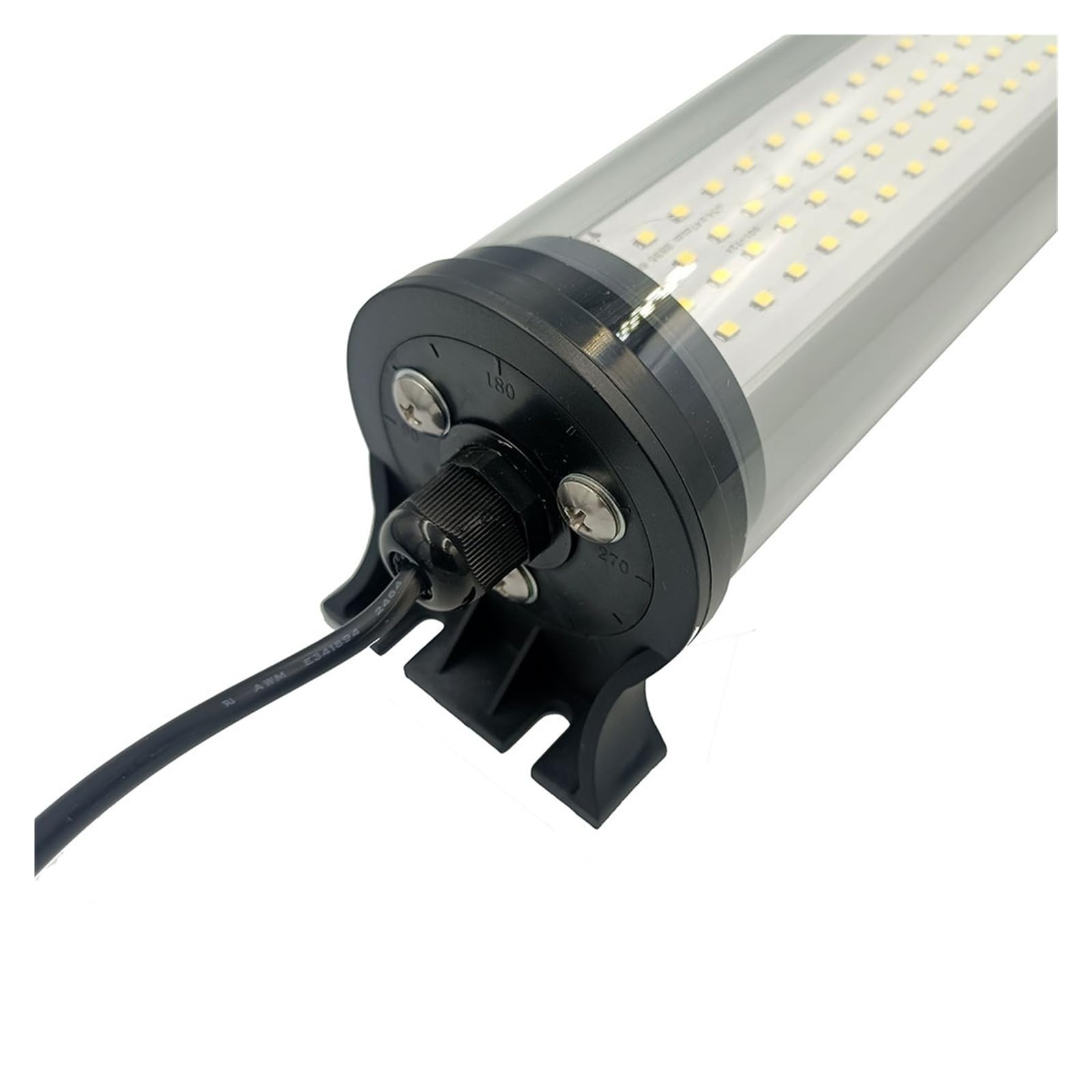 Lampa robocza LED 10W-15W, 24V/220V, aluminiowa, do tokarki CNC, wodoodporna do warsztatu/garażu(DC 24V-36V,40W)