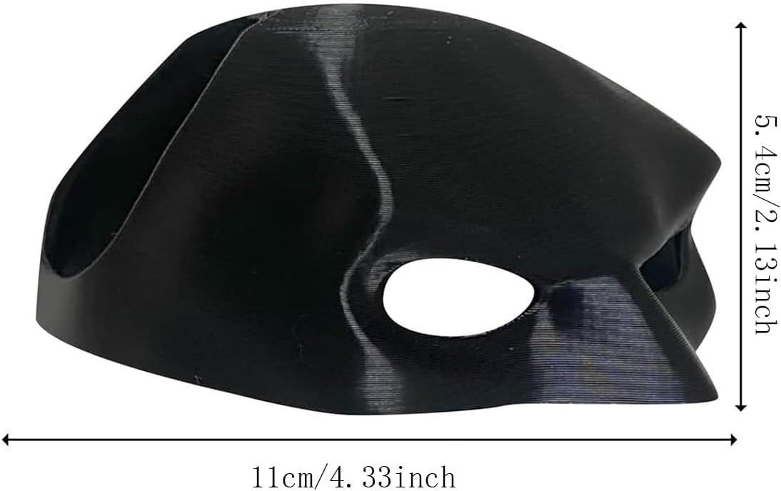 Funny Batman Cat Mask for Halloween – Cat Bat Mask (M)