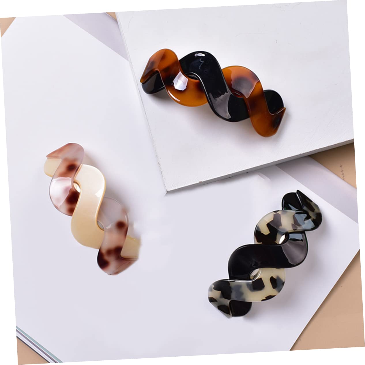 MAGICLULU 12 Stk Schnapphaarspange Schildkröte Haarspange Haarspangen für Frauen haarklammer set haarspangen set Haarnadel Haar Klammern Haarspangen für Damen Acryl Kopfbedeckung Knopf