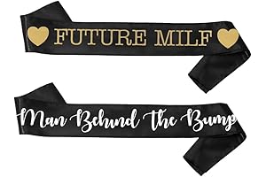 Daddy to Be & Mommy to Be Sash Set for Baby Shower