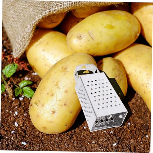Set de 6 mini ralladores de acero inoxidable para cocina miniatura 5