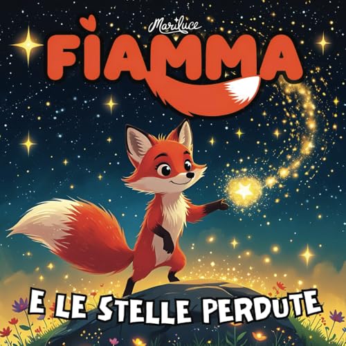 Fiamma e le Stelle Perdute: Una magica storia sul potere dei sogni | Racconto illustrato per bambini 3-7 anni | Edizione a colori