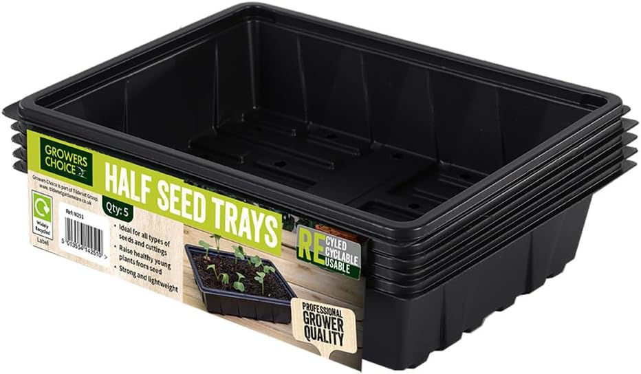 Bosmere Garden Care Seed Tray Inserts, 15 Cells, Pack of 5, N255