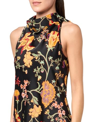Robe décontractée Anne Klein style midi à col bénitier fluide pour femme - 3