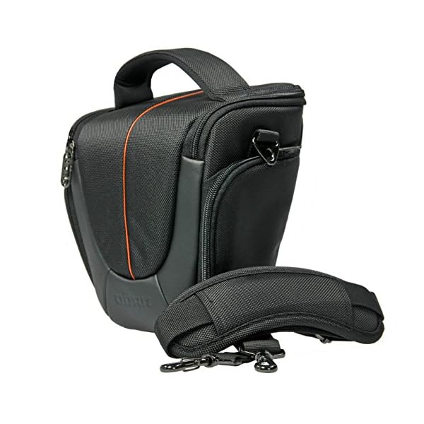 Foto Kamera Tasche Yuma HalfterSet mit Action-Handgriff Leder für Sony Alpha 6300 6000 5100 5000 A68 A58 HX400 – Bild 3