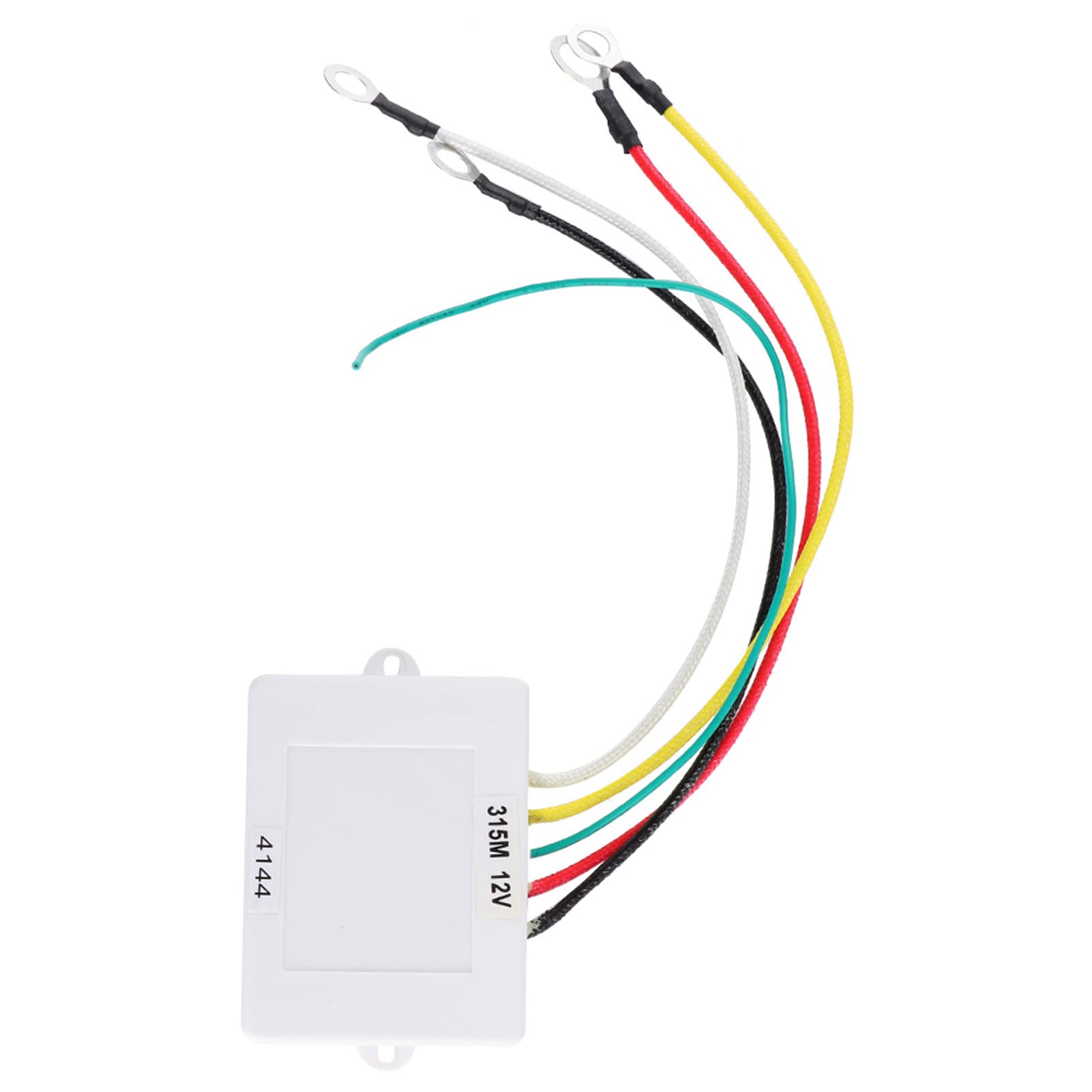 KIMISS Kit di Controllo Remoto per Verricello Wireless, Telecomando per Ancoraggio Salpa Ancora Interruttore Wireless Regolatore di Assetto Accessorio per Vela per Barche Marine 2 Trasmettitore