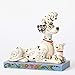 Disney Traditions by Jim Shore “101 Dalmatians” 55th Anniversary Stone Resin Figurine, 6.25”