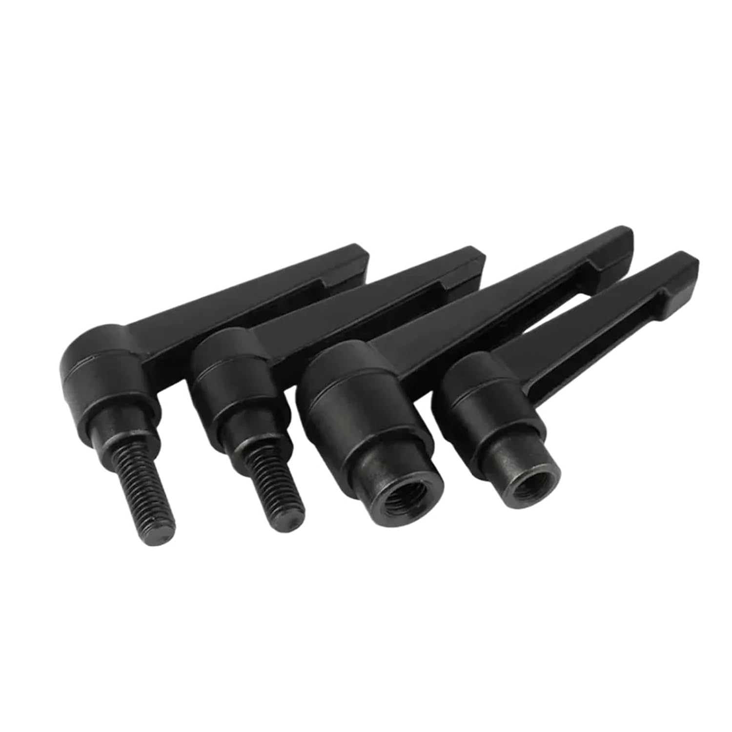 1pcs M4 M5 M6 M8 M10 M12 M16 Handle Screws Bolt Clamping Lever Machinery Adjustable Locking External Male Thread Knob(Nut,M5)