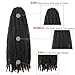 8 Packs Marley Twist Braiding Hair 24 Inches MarleyTwist Hair Long Cuban Twist Hair Marley Afro Kinky Curly Twist Faux Locs Crochet Hair Synthetic Marley Hair Extensions