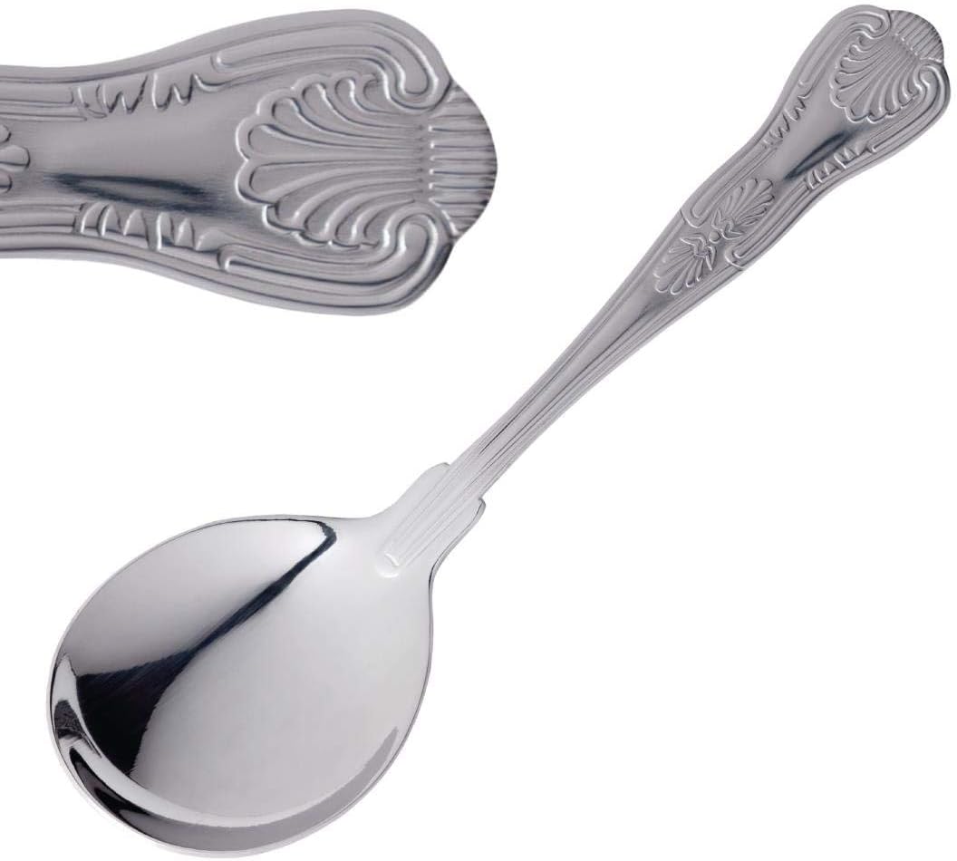 Olympia Kings Soup Spoon St/St (Box 12)