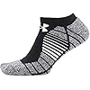 Under Armour Adult Elevated Performance No Show Socks, 3-Pairs , Black , Medium