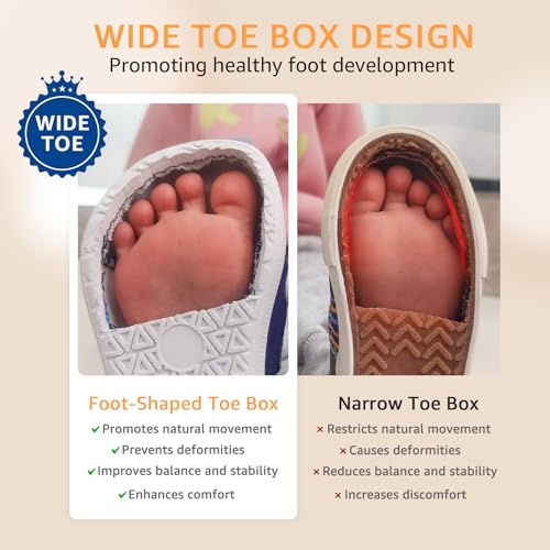 Toddler Wide Toe Box Water Shoes: Boys Girls Zero Drop Beach Sandals Summer Kids Barefoot Swim Pool Shoe3