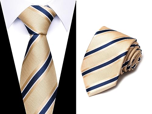 Image of Passabin Tie For Men Necktie Woven Jacquard Neck Ties Set 6 PCS