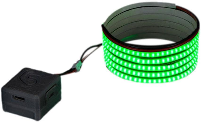 VERBANA for Avata 2 Drone Light Anti-Collision Light Strip LED Night Flight Warning Lamp Belt Brightness Adjustable for D-ji Avata 2 Drone Accessories(Green)