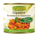 Rapunzel Gigantes Riesenbohnen in Tomatensauce, 4er Pack (4 x 230 g) - Bio