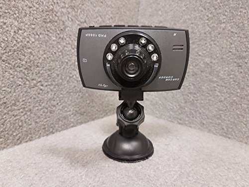 Bositools - Cámara de vídeo para salpicadero de coche Full HD 1080p, con pantalla de 2,7 pulgadas, para grabación de accidentes, con sensor G, lente con gran angular de 140º, con detección de movimiento, grabación en bucle, luz LED nocturna y puertos de salida HDMI/AV.