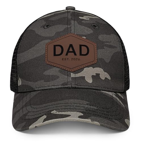 Image of Worlds Best Dad Ever Trucker Hat Fathers Day Birthday Gifts for Father Dad Papa Daddy from Daughter Son Baseball Cap