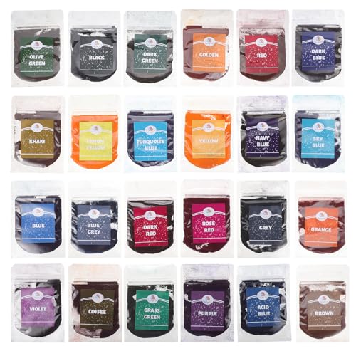 Operitacx Tie Dye In Polvere Forniture Per Morire Tessili Forniture