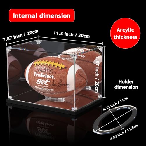 Kolipi LY009-2-NEW Football Display Case thumb #5