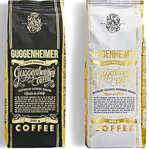 NIEUW | GUGGENHEIMER KOFFIE | Koffiebonen Proefverpakking 1 kg | Supreme 500g & Gourmet Arabica 500g | weinig zuurgraad…