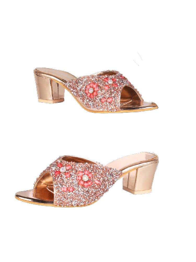 WalkTrendy Womens Synthetic Rosegold Sandals With Heels - 3 UK (Wtwhs225_Rosegold_36) (B09GH2B3R3) Amazon Price History, Amazon Price Tracker
