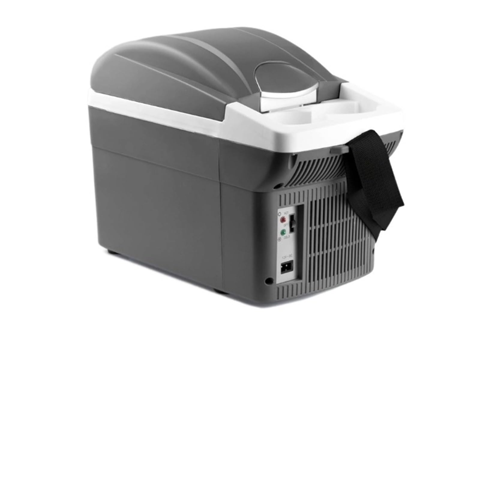 Refrigerador termoeléctrico Personal de 12 V y 6 Cuartos de galón, Capacidad de 6 litros, portátil, con 12/24 V CC, pequeño for Coche y Caravana.