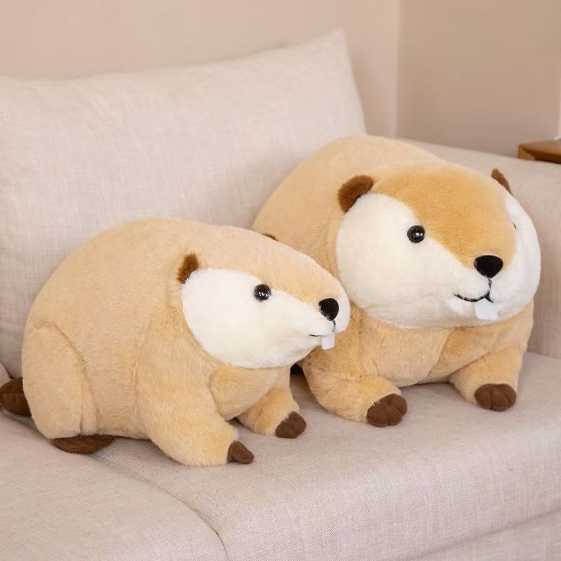 Amazon.co.jp: ビーバー ぬいぐるみ 海狸 縫い包み リアル かわいい 背