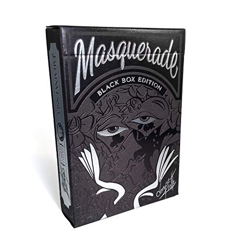 Baraja Masquerade Edición Black Box con Arte Personalizado