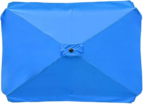Yescom Cubierta de repuesto para sombrilla de patio al aire libre, jardín, playa, mercado, mesa disponible en Yaxa Peru