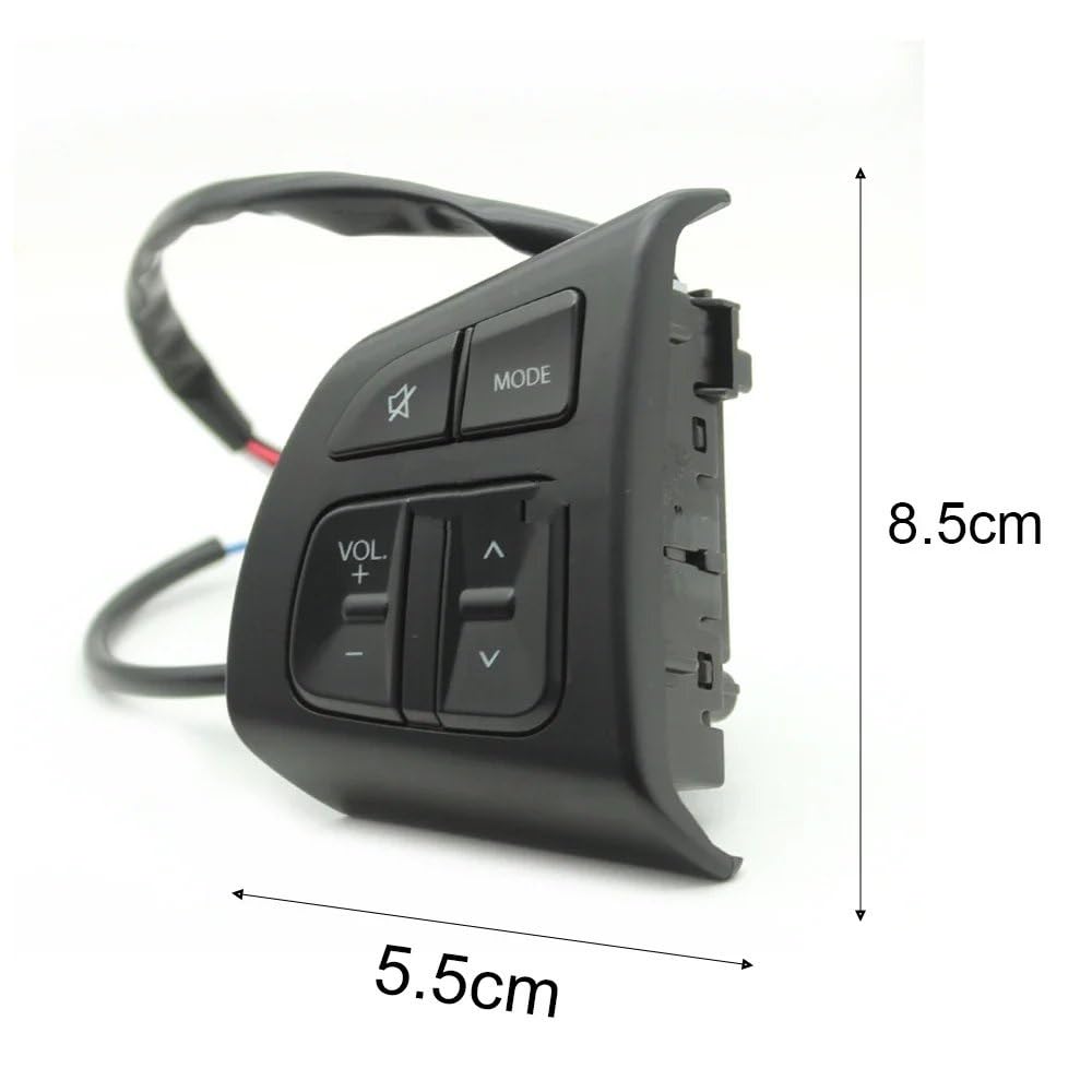 Compatible with Suzuki for Vitara Car Steering Wheel Left Phone Cruise Control Switch Button Audio Volume Music Switch Control Button car Parts