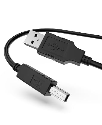 6ft USB Cable Compatible with M-Audio Fast Track Pro PN AU02-073B0 MIDI I/O Notebook Laptop Cord