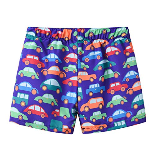 POLG Roupa de banho infantil casual de verão para bebês meninos e meninos, calça de praia fofa com e