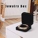 HooAMI Square Black Velvet Bracelet Gift Box Jewelry Display