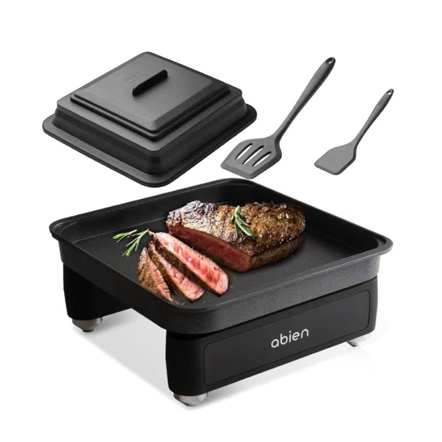 【新品】アビエン マジックグリルS ホットプレート ブラック abien Amazon | abienアビエン マジックグリルS 次世代 ホットプレート