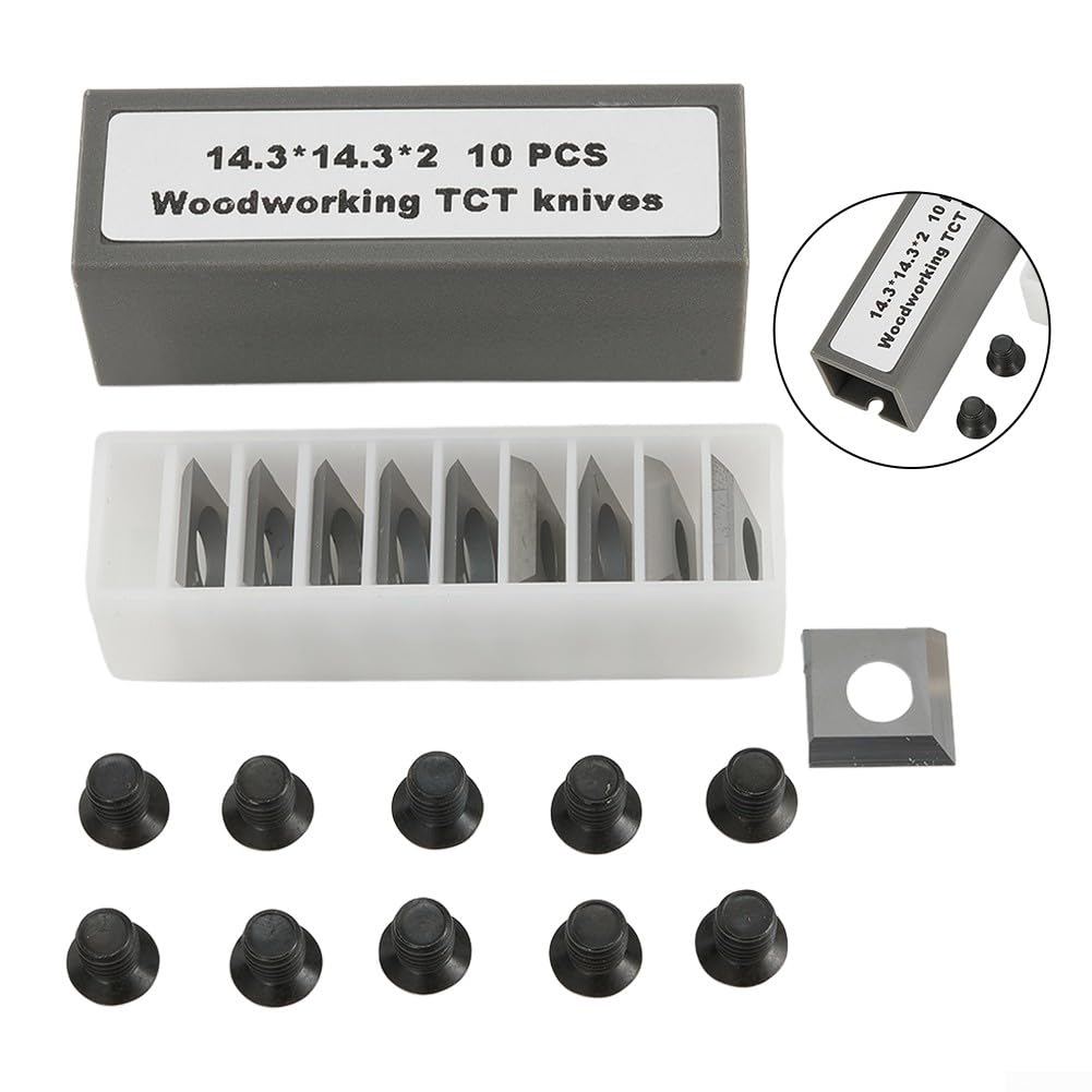 Hartmetall-Einsätze, Wendeschneidplatten, 14,3 mm Hartmetall-Schneideinsatz 25-499 für 25-130h, 20-600h, 25-131h 40700H-CT
