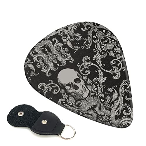 FUCVNPZ Lot de 6 médiators en celluloïd pour guitare acoustique, électrique, basse ou ukulélé Noir - Les Beatles, Paul McCartney, John Lennon, RIngo Starr, George Harrison FUCVNPZ Lot de 6 médiators en celluloïd pour guitare acoustique, électrique, basse ou ukulélé Noir