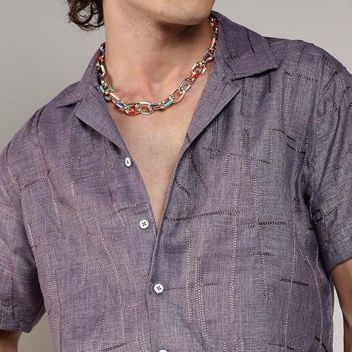 Image of Campus Sutra Men's Regular Fit Shirt