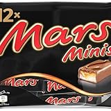 MARS - Minis barres chocolat au lait et caramel - 12 minis barres - Sachet de 227g