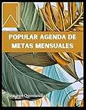  Popular Agenda De Metas Mensuales: seguimiento simple de hábitos , agenda de objetivos para registrar acciones diarias, crear rutinas saludables, alcanzar metas y vivir tu mejor vida