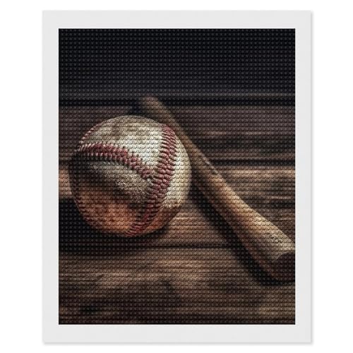 Kit peinture diamant baseball FodPand pour évacuer le stress et débuter le DIY facilement