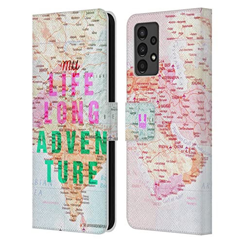 Étui Portefeuille en Cuir Samsung Galaxy A13 Head Case Designs Mon Aventure