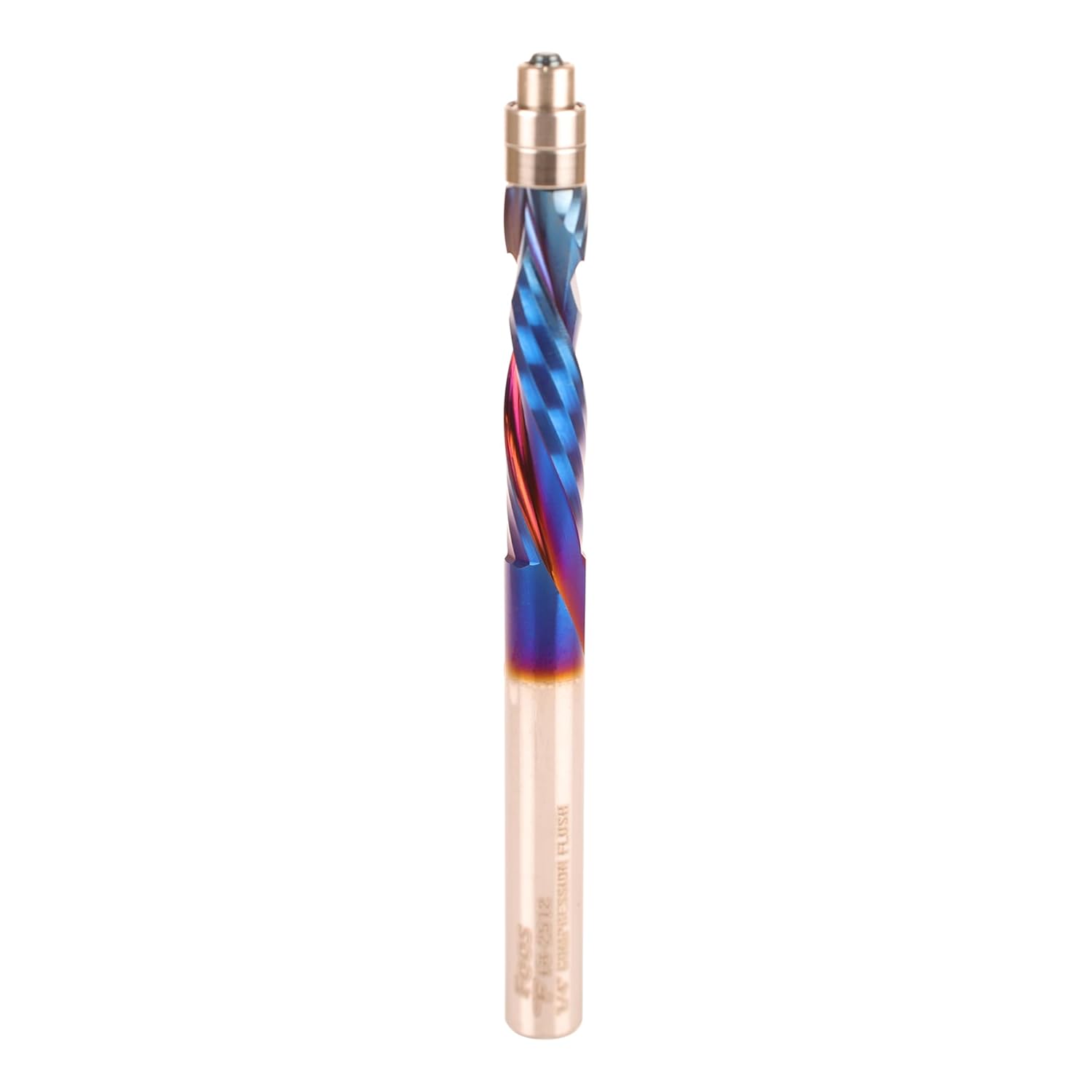 FOOS Nano - Flush Cut Router Bits - 1/4” Shanks - USA Veteran Owned (3, Multipack)
