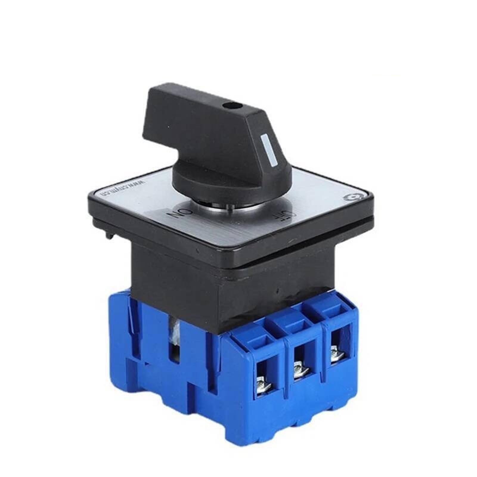 1 unidad YMD11-63T, interruptor selector de leva giratorio trifásico 3P, encendido y apagado, 690 V, 63 A, contacto plateado.