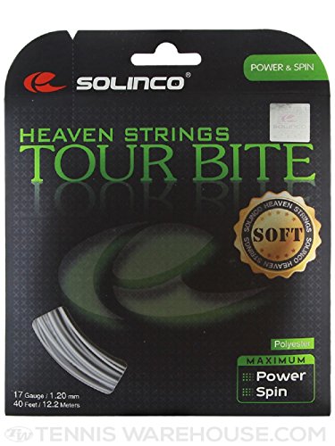 Solinco Tour Bite Soft 17 G 1.20 Mm Tennis String - 2 Packs #TOP1