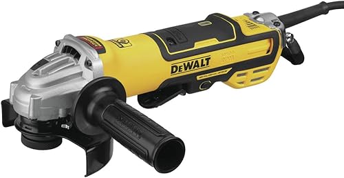 DEWALT Herramienta de amoladora angular de 5 pulgadas, velocidad variable, interruptor de paleta (DWE43214NVS)