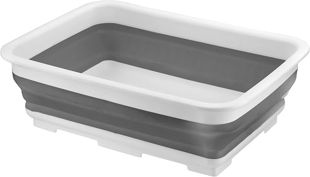 Folding Collapsible Washing Up Bowl 10 Litre Wash Basin