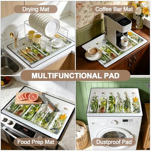 Image of Stove Burner Covers Non-Slip Electric Cooktop Protector Mat (G253386)