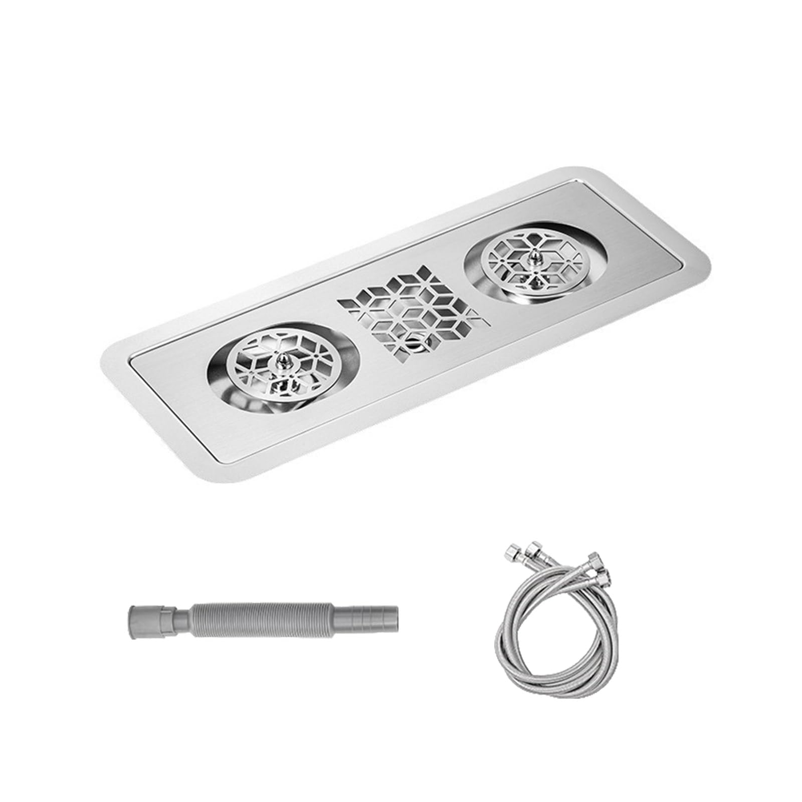 Kalttoy Stainless Steel Cup Rinser Automatic Spray Faucet Cafe Shop High Pressure Detachable Cup Washer Embedded Cleaner Stainless Steel Washer