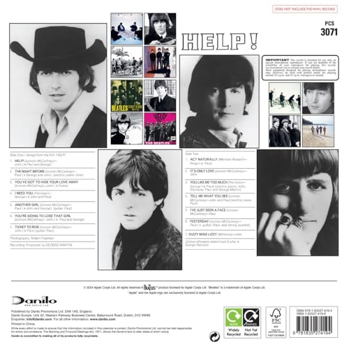 THE BEATLES 2026 COLLECTOR’S EDITION RECORD SLEEVE CALENDAR Calendar – Wall Calendar, July 1, 2025 - Les Beatles, Paul McCartney, John Lennon, RIngo Starr, George Harrison THE BEATLES 2026 COLLECTOR'S EDITION RECORD SLEEVE CALENDAR Calendar – Wall Calendar, July 1, 2025 – Image 6