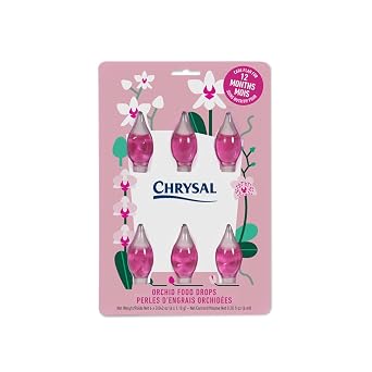 Chrysal Orchid Food Drops Orchid Care One Pack for a Year Supply Concentrated Flower Food for All Species of Orchids Ideal Florist Supplies Outdoor and Indoor Plant Food